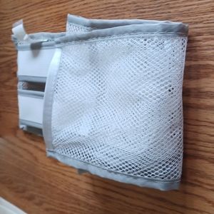 Long velcro shower caddy
